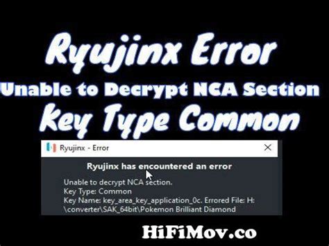 ryujinx unable to decrypt nca  Member
